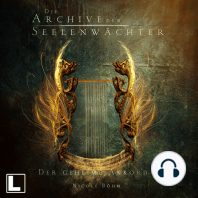 Der geheime Akkord - Die Archive der Seelenwächter, Band 2 (ungekürzt)