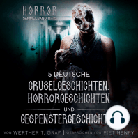 Horror. Sammelband 11–15. 5 deutsche Gruselgeschichten, Horrorgeschichten und Gespenstergeschichten