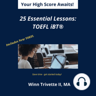 25 Essential Lessons for a High Score: TOEFL iBT®