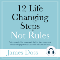 12 Life Changing Steps Not Rules