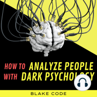 How to Analyze people with Dark Psychology