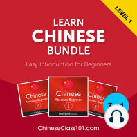 Learn Chinese Bundle - Easy Introduction for Beginners (Level 1)