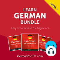 Learn German Bundle - Easy Introduction for Beginners (Level 1)