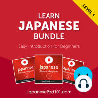 Learn Japanese Bundle - Easy Introduction for Beginners (Level 1)