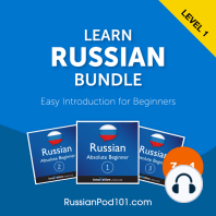 Learn Russian Bundle - Easy Introduction for Beginners