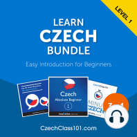 Learn Czech Bundle - Easy Introduction for Beginners (Level 1)