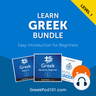 Learn Greek Bundle - Easy Introduction for Beginners