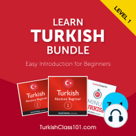 Learn Turkish Bundle - Easy Introduction for Beginners (Level 1)