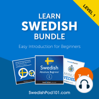 Learn Swedish Bundle - Easy Introduction for Beginners