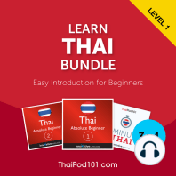 Learn Thai Bundle - Easy Introduction for Beginners