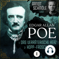 Das verräterische Herz / Hopp-Frosch - Arndt Schmöle liest Edgar Allan Poe, Band 1 (Ungekürzt)