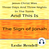 The Sign of Jonah