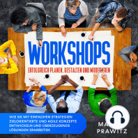 Workshops erfolgreich planen, gestalten und moderieren