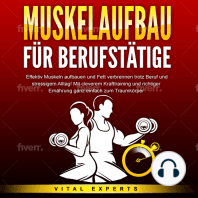 MUSKELAUFBAU FÜR BERUFSTÄTIGE