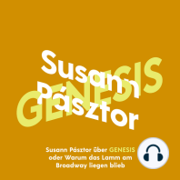Susann Pásztor über Genesis oder Warum das Lamm am Broadway liegen blieb - KiWi Musikbibliothek, Band 13 (Ungekürzte Lesung)