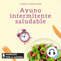 Ayuno intermitente saludable