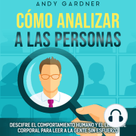 Cómo analizar a las personas