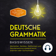Deutsche Grammatik - Basiswissen
