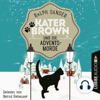 Kater Brown und die Adventsmorde - Ein Kater Brown-Krimi, Teil 5 (Ungekürzt)