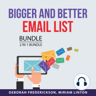 Bigger and Better Email List Bundle, 2 in 1 Bundle