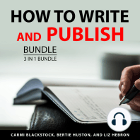 How to Write and Publish Bundle, 3 in 1 Bundle