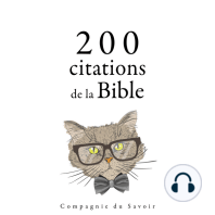 200 citations de la Bible