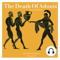 The Death Of Adonis, Greek Mythology