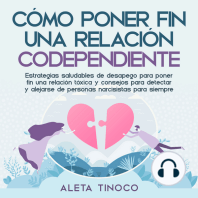 Cómo poner fin a una relación codependiente