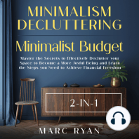 Minimalism Decluttering + Minimalist Budget 2-in-1