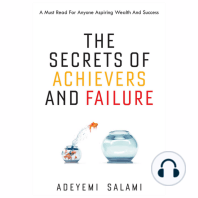 The Secrets of Achievers and Faliure
