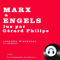 Gérard Philipe lit Karl Marx et Engels