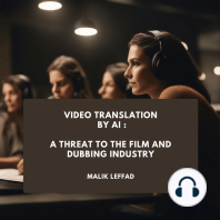 Video Translation by AI