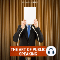 The Art of Public Speaking