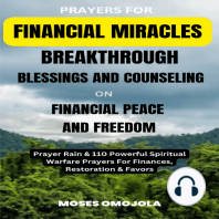 Prayers For Financial Miracles, Breakthrough, Blessings And Counseling On Financial Peace And Freedom