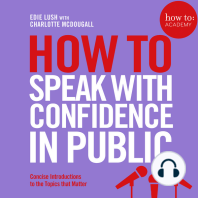 How To Speak With Confidence in Public