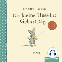 Der kleine Hase hat Geburtstag