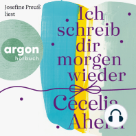 Ich schreib dir morgen wieder (Gekürzte Fassung)