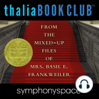 From the Mixed-Up Files of Mrs. Basil E. Frankweiler 50th Anniversary