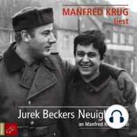 Jurek Beckers Neuigkeiten an Manfred Krug & Otti (Ungekürzt)