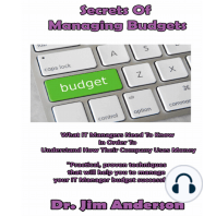 Secrets of Managing Budgets