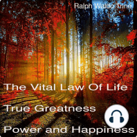 The Vital Law of True Life, True Greatness, Power, and Happiness