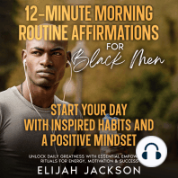 12-Minute Morning Routine Affirmations for Black Men