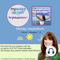 My Wake UP Call® to Passion