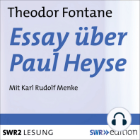 Essay über Paul Heyse