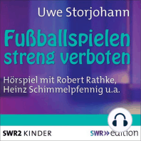 Fussballspielen streng verboten