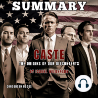 Summary of Caste The Origins of Our Discontents by Isabel Wilkerson