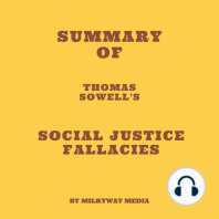 Summary of Thomas Sowell's Social Justice Fallacies