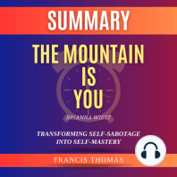 Study Guide of The Mountain Is You by Brianna Wiest