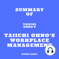 Summary of Taiichi Ohno's Taiichi Ohno's Workplace Management