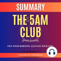 Summary of The 5AM Club by Robin Sharma